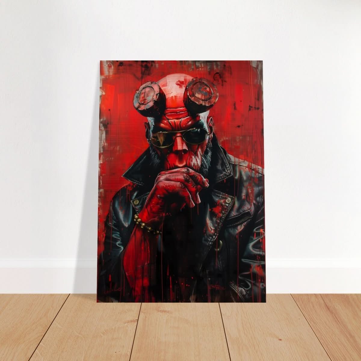 Da Vinci Wall art Print | Pop art wall art print collection | Korg | Marvel - Brushed Aluminum Print - 70x100 cm / 28x40″ - 