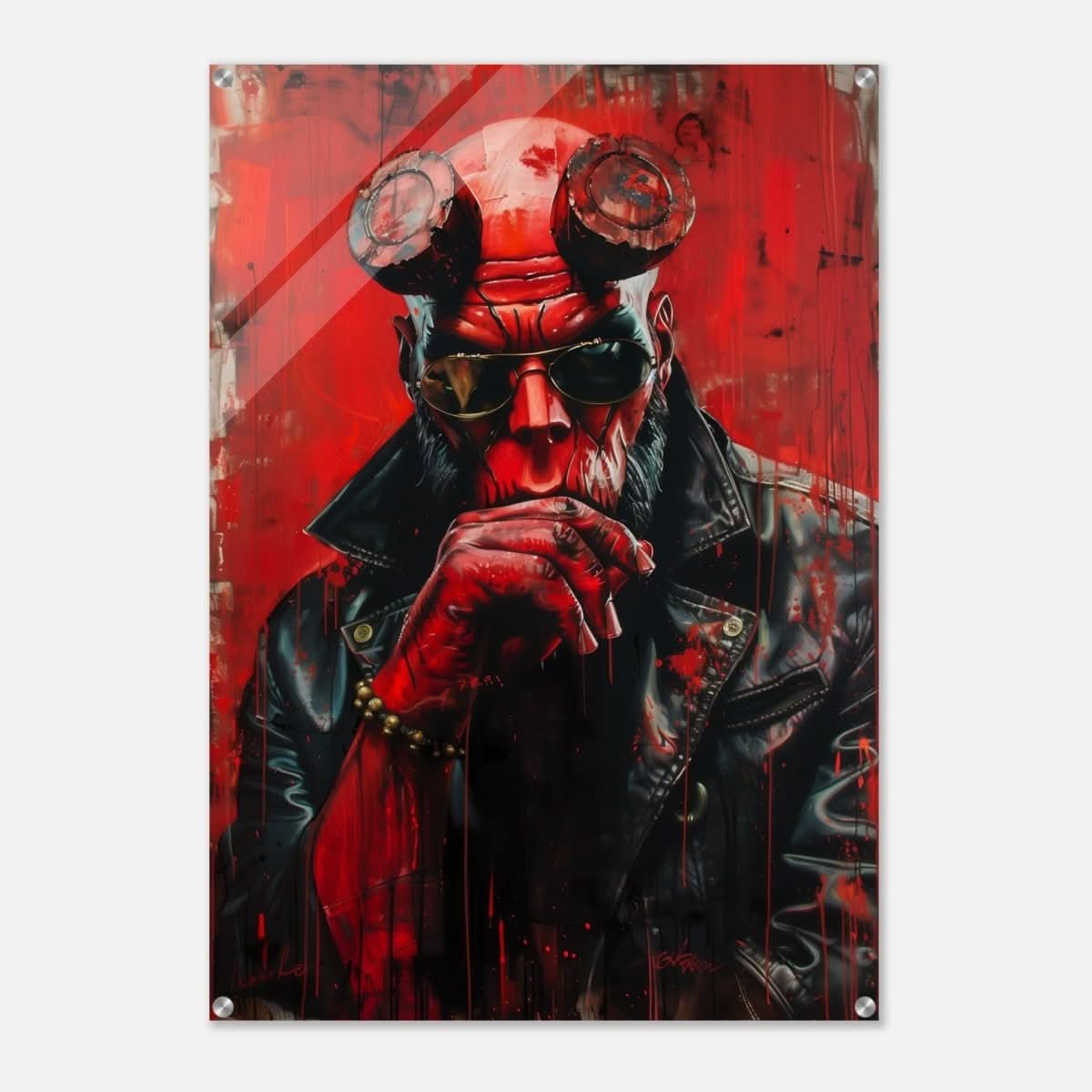 Da Vinci Wall art Print | Pop art wall art print collection | Korg | Marvel - Acrylic Print - 70x100 cm / 28x40″ - 