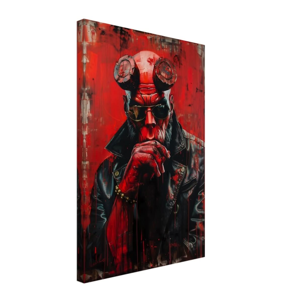 Da Vinci Wall art Print | Pop art wall art print collection | Korg | Marvel - Canvas - 40x60 cm / 16x24″ - Thick