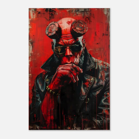Da Vinci Wall art Print | Pop art wall art print collection | Korg | Marvel - Wood Prints - 60x90 cm / 24x36″ - 10 mm