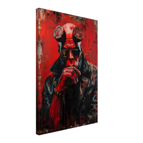 Da Vinci Wall art Print | Pop art wall art print collection | Korg | Marvel - Canvas - 40x60 cm / 16x24″ - Slim
