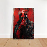 Da Vinci Wall art Print | Pop art wall art print collection | Korg | Marvel - Brushed Aluminum Print - 30x45 cm / 12x18″ - 
