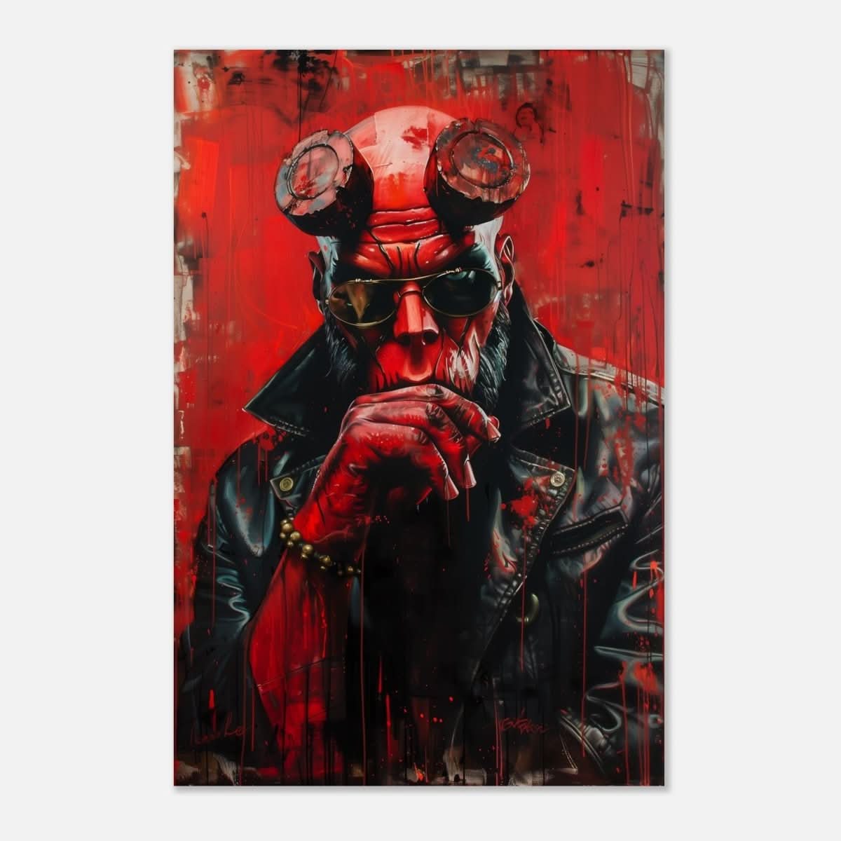 Da Vinci Wall art Print | Pop art wall art print collection | Korg | Marvel - Aluminum Print - 30x45 cm / 12x18″ - 