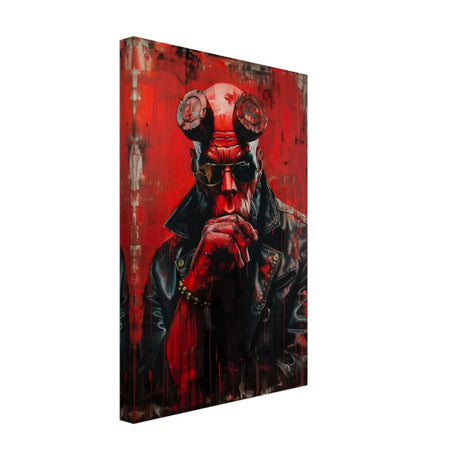 Da Vinci Wall art Print | Pop art wall art print collection | Korg | Marvel - Canvas - 30x45 cm / 12x18″ - Thick