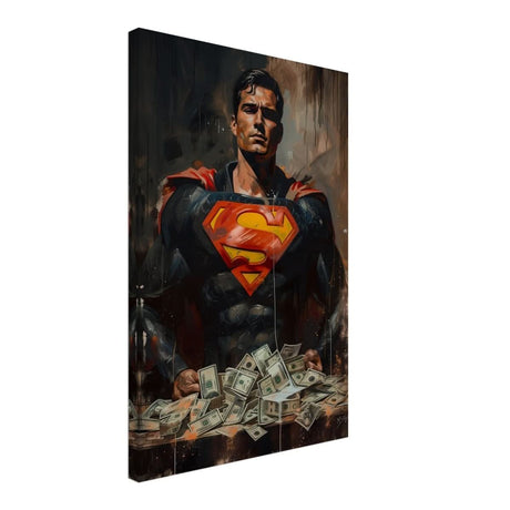 Da Vinci Wall art Print | Pop art wall art print collection | Superman - Canvas - 40x60 cm / 16x24″ - 