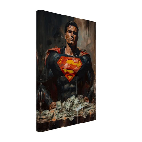 Da Vinci Wall art Print | Pop art wall art print collection | Superman - Canvas - 30x45 cm / 12x18″ - 