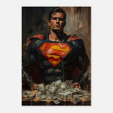 Da Vinci Wall art Print | Pop art wall art print collection | Superman - Wood Prints - 70x100 cm / 28x40″ - 