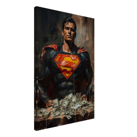 Da Vinci Wall art Print | Pop art wall art print collection | Superman - Canvas - 50x75 cm / 20x30″ - 