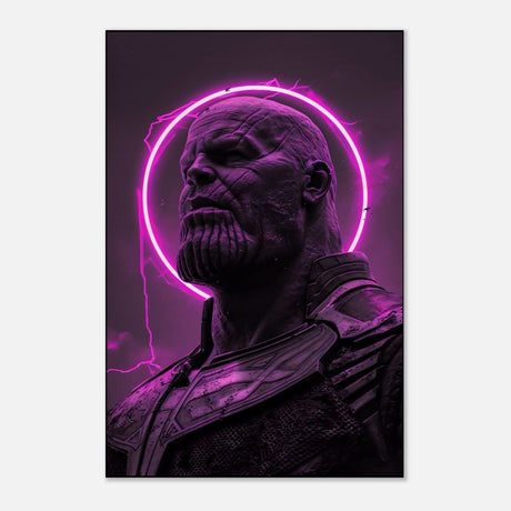 Da Vinci Wall art Print | Pop art wall art print collection | Thanos | Comic - Wood Prints - 50x75 cm / 20x30″ - 