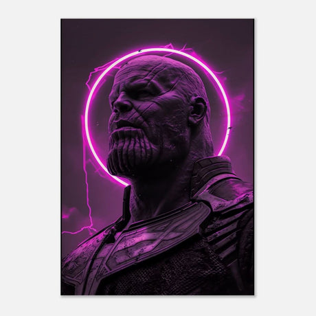 Da Vinci Wall art Print | Pop art wall art print collection | Thanos | Comic - Wood Prints - 70x100 cm / 28x40″ - 