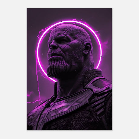 Da Vinci Wall art Print | Pop art wall art print collection | Thanos | Comic - Aluminum Print - 70x100 cm / 28x40″ - 