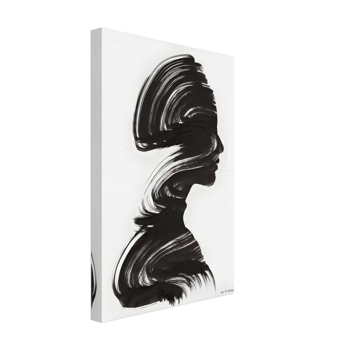 Da Vinci's Minimalist Wall Art - Canvas - 30x45 cm / 12x18″ - Thick