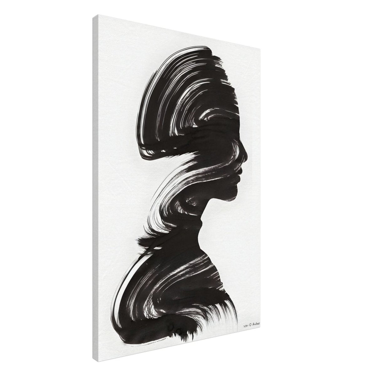 Da Vinci's Minimalist Wall Art - Canvas - 60x90 cm / 24x36″ - Slim
