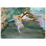 Dancer Onstage by Edgar Degas (1872–1882) | wall art print - 70x100 cm / 28x40″ - Acrylic Print - 
