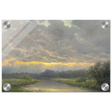 "Dawn’s Embrace" Tranquil Riverland Landscape Wall Art Print - Acrylic Print - 20x30 cm / 8x12″ - 