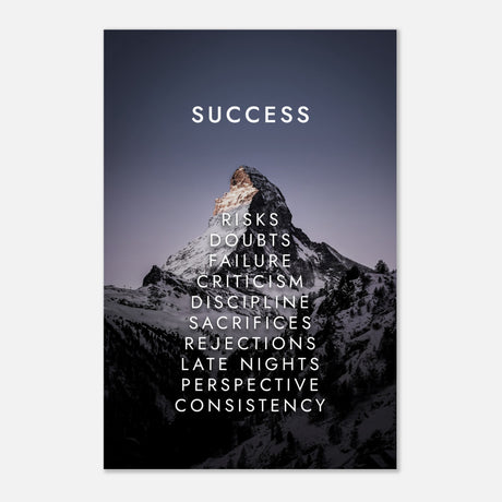 da vinci motivational wall art success