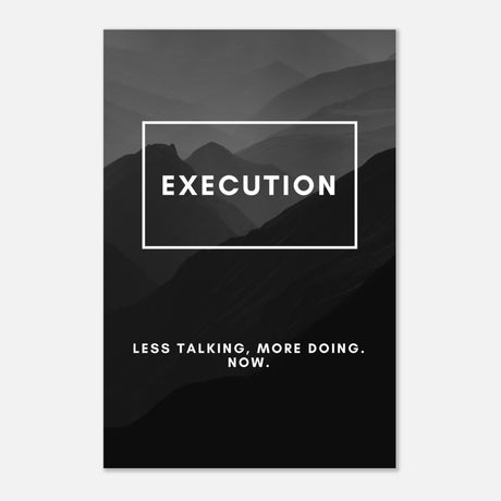 da vinci motivational wall art execution