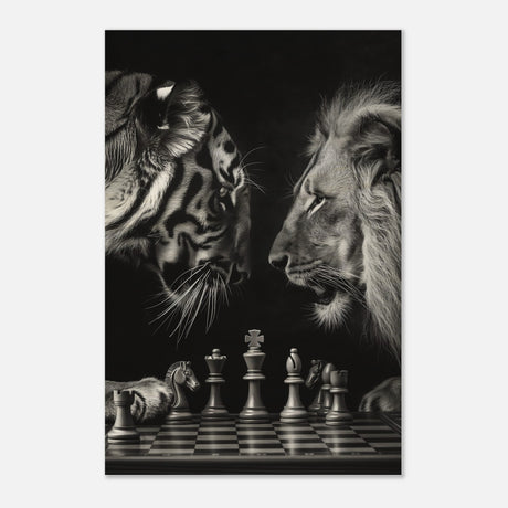  animal kingdom wall art wildlife lion tiger