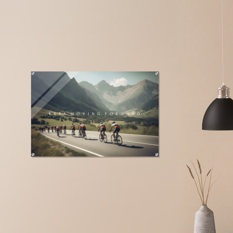  motivational wall art keep moving