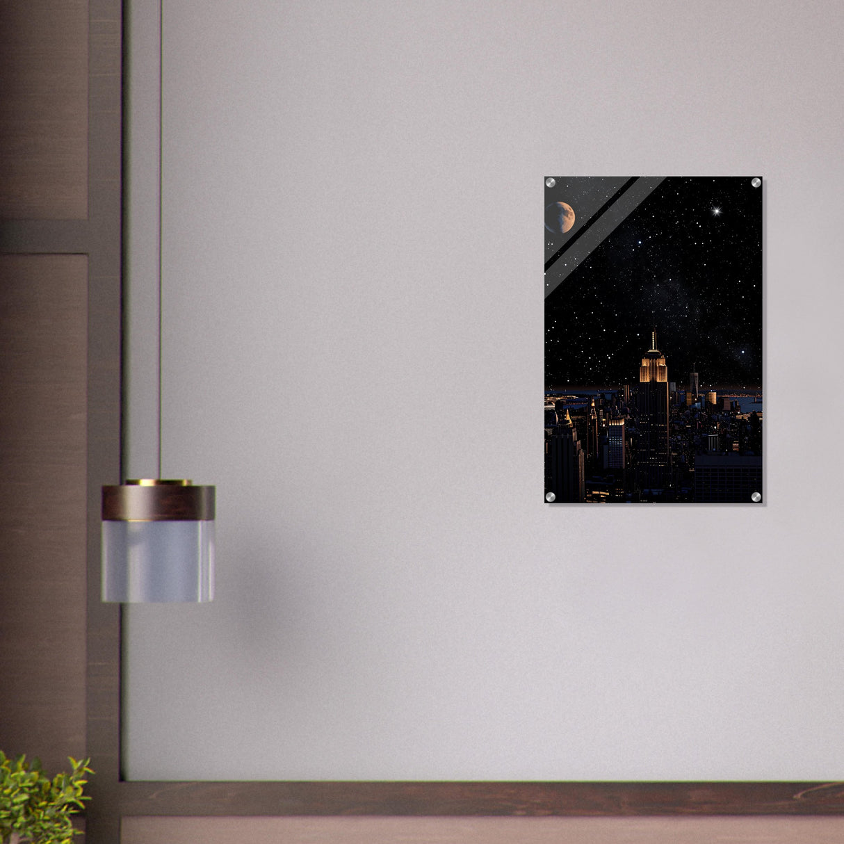 da vinci modern wall art night