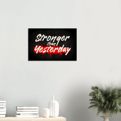 da vinci motivational wall art stronger