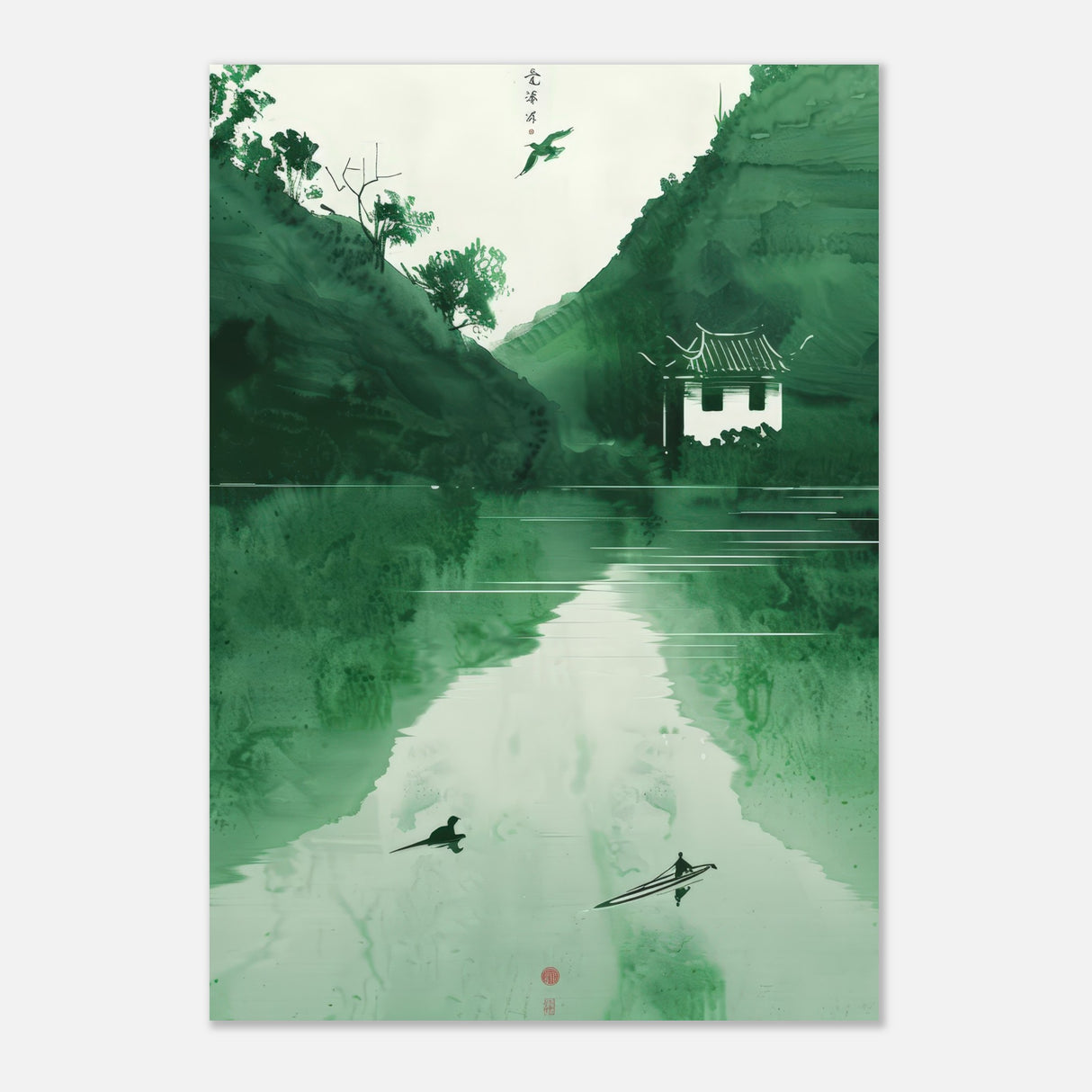  minimalist nature wall art japanese theme