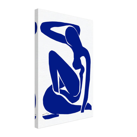 the blue lady by henri matisse