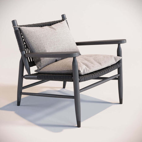 Delhi Soothing Sofa - Charcoal - 