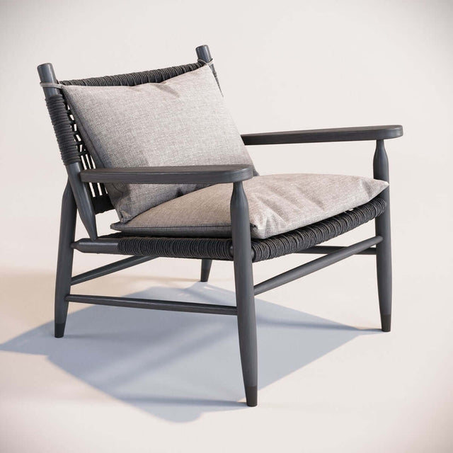 Delhi Soothing Sofa - Charcoal - 