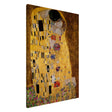 Der Kuss : The Kiss by Gustav Klimt 1908 | vintage wall art print - Canvas - 70x100 cm / 28x40″ - Slim