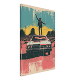 "Desert Swagger" – Retro Western Pop Art Print - Canvas - 50x75 cm / 20x30″ - 