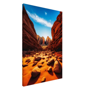 Desert Vibrant Nature - Inspired Art - 30x45 cm / 12x18″ - Design Option 1 - Acrylic Print