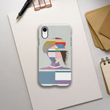 Designer Phone cases for iphone | Cubist Muse – A Modern Take on Abstract Portraiture - iPhone XR - 