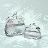 Handcrafted Glass Handbag Vase – Creative Light Luxury Home Décor
