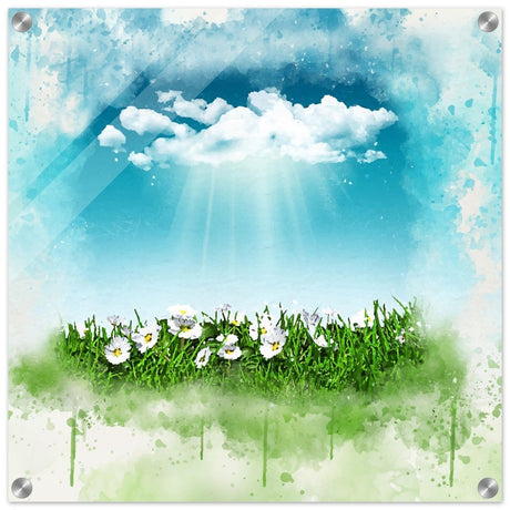 Digital Art | Nature art | Square print - 50x50 cm / 20x20″ - Acrylic Print - 