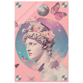 Divine Daydream – Neo - Classical Cosmic Reverie | Wall Art Print - Acrylic Print - 20x30 cm / 8x12″ - 