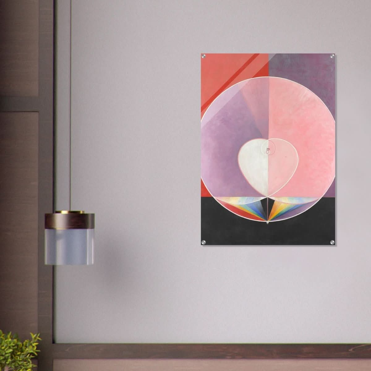 Dove No. 2 by Hilma af Klint 1915 - Acrylic Print - 70x100 cm / 28x40″ - 