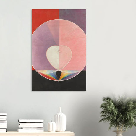 Dove No. 2 by Hilma af Klint 1915 - Wood Prints - 60x90 cm / 24x36″ - 20 mm