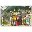 "Dressing for the Carnival" – Historical Americana Wall Art Print by Winslow Homer - Acrylic Print - 20x30 cm / 8x12″ - 