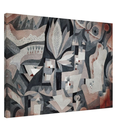 Dry Cooler Garden by Paul Klee - Canvas - 70x100 cm / 28x40″ - Thick