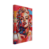 monroe mosaic wall art print20x30 cm / 8x12″Framed Canvas