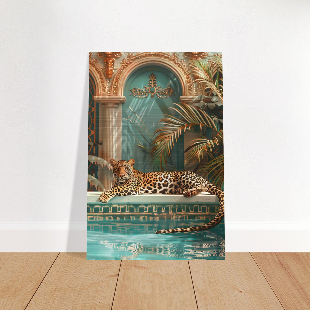  nature wall art wildlife leopard panthera