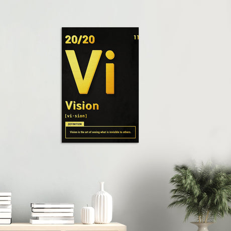 da vinci motivational wall art vision