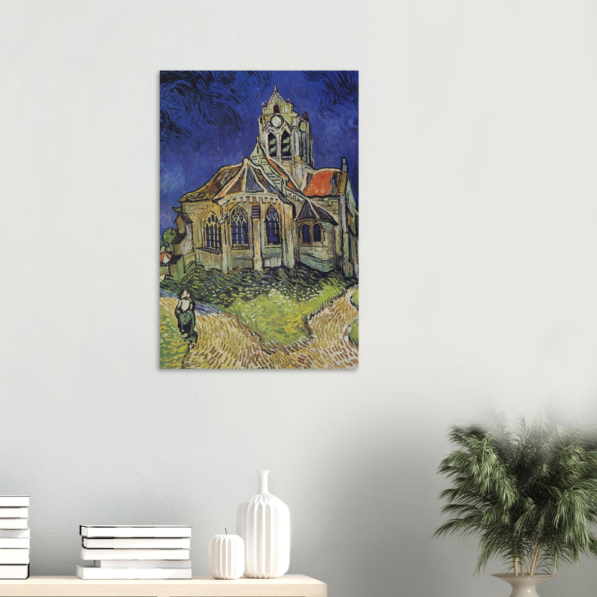the church at auvers by vincent van gogh