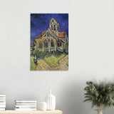 the church at auvers by vincent van gogh