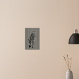  minimalist wall art wildlife zebra
