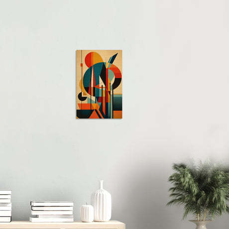 da vinci geometric modern art
