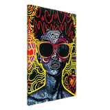 electric royalty afro futurist pop expression wall art print20x30 cm / 8x12″Acrylic Print