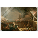 the course of empire destruction by thomas cole classic historical art print60x90 cm / 24x36″Wood Prints