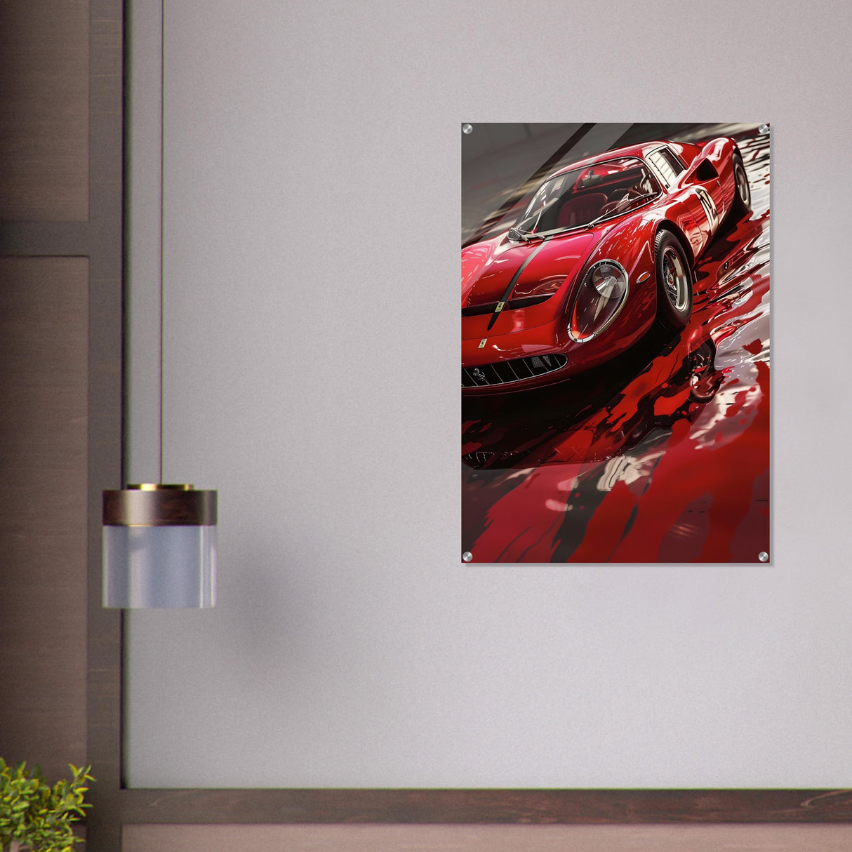 da vinci pop art wall art car 1